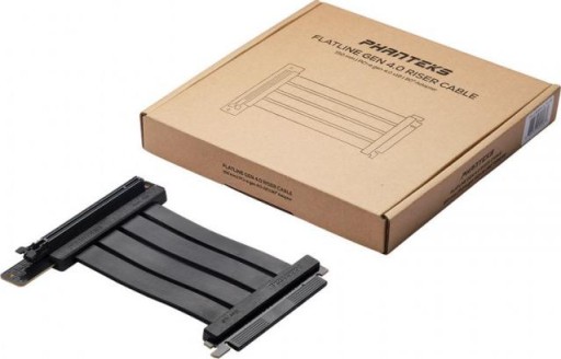 PHANTEKS PCI-E 4.0 x16 riser kątowy 15cm – czarny