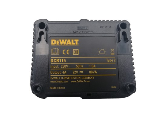 МНОГОВОЛЬТНОЕ ЗАРЯДНОЕ УСТРОЙСТВО DEWALT DCB115 ОРИГИНАЛ