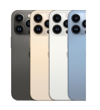 Крышка аккумуляторного отсека Apple iPhone 13 Pro Max, задняя панель SILVER BIG SILVER MESH
