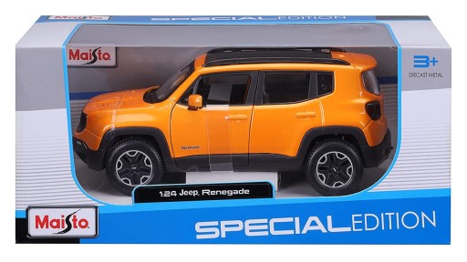 MAISTO Jeep Renegade 1/24 модель 31282