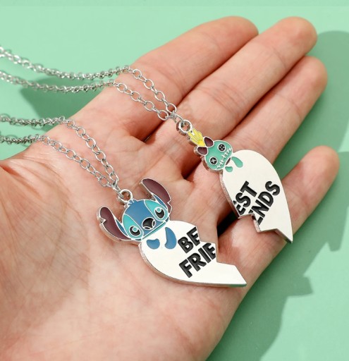 Ожерелье Дружбы Стич Дисней Лило и Стич BFF BEST FRIENDS Для пар