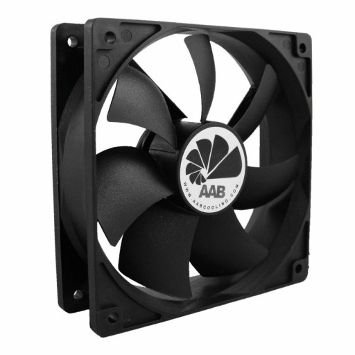 AABCOOLING FAN 12 ЭФФЕКТИВНЫЙ КОМПЬЮТЕРНЫЙ ВЕНТИЛЯТОР ДЛЯ КОРПУСА 12см