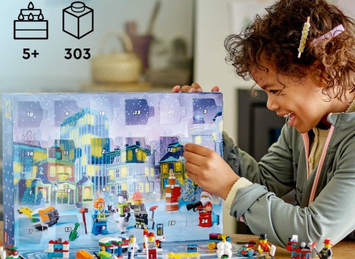 Кубики LEGO CITY Адвент-календарь 60303 *БОЛЬШОЙ*