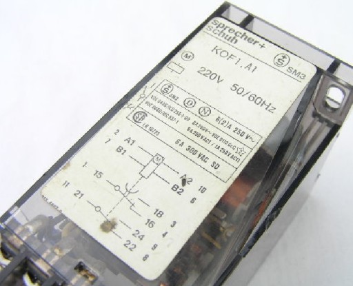 Przekaźnik czasowy KOF1.A1 do 6 minut 230V AC
