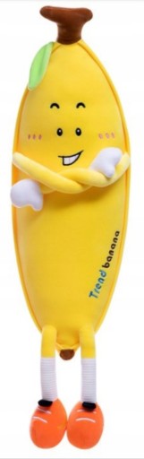 MASCOT Banana 80см большая подушка с фруктами PLUSH