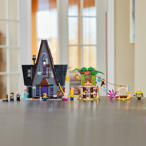 LEGO Гадкий Я 4 Миньоны Грю и семейный особняк миньонов 75583