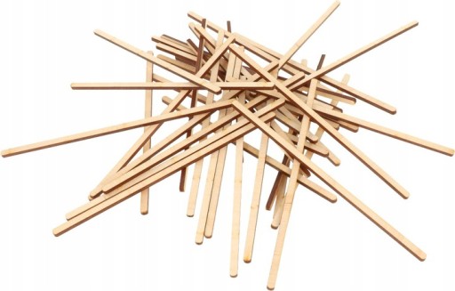 ДЕРЕВЯННЫЕ ПАЛОЧКИ Шпатели STICK 50 шт. Длинные.