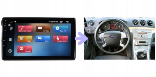 НАВИГАЦИОННАЯ РАМКА FORD GALAXY 2006-2015 гг.