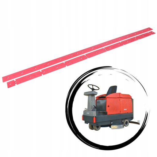РЕЗИНОВЫЕ ТЯГИ ДЛЯ HAKO B 140 B 910 / ВСАСЫВАЮЩИЕ 1100 мм