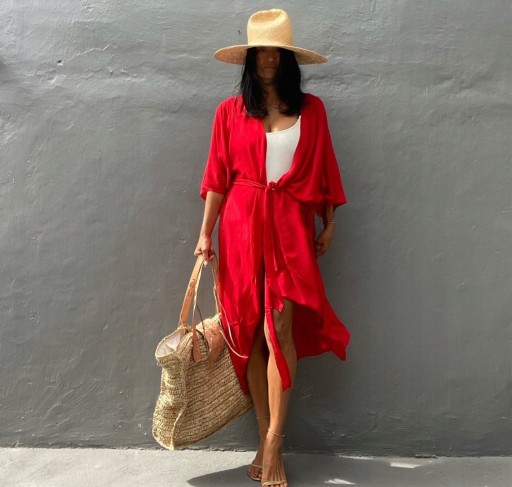 ПАРЕО для пляжа, платье ПОЛЕТ, длинная накидка, женская туника SUMMER BOHO