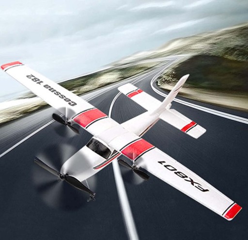 Дистанционно управляемый радиоуправляемый самолет Cessna 182 Glider