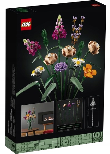 НАБОР 2 LEGO CREATOR EXPERT ЦВЕТОЧНЫЙ БУКЕТ 10280 +LEGO ICONS 40646 Нарциссы