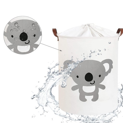 ЗАКРЫТАЯ КОРЗИНКА ДЛЯ ИГРУШЕК СО СЪЕМНИКОМ-ОРГАНИЗАТОРОМ СКЛАДНАЯ KOALA XL