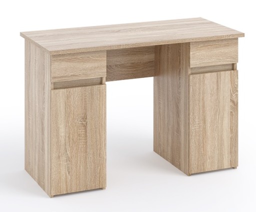 JULIA DESK Белый или дуб Сонома 110см современный