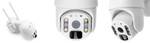 Водонепроницаемая уличная панорамная камера с Wi-Fi Smart Life Spacetronik SL-C61