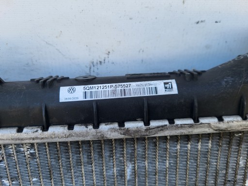Водяной радиатор VW Audi Seat Skoda 5QM121251P