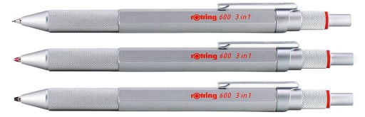 ПРОФ.АВТОМАТИЧЕСКИЙ КАРАНДАШ. MULTIPEN 3в1 RO600 ROTRING