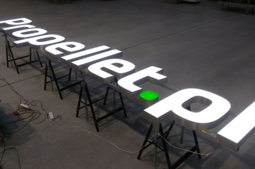 Блок 3D светодиодная подсветка БУКВЫ 50см