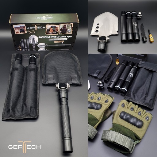 СКЛАДНАЯ ПИЛА Лопата для выживания GERTECH SPADE