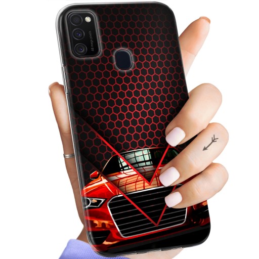 ETUI DO SAMSUNG GALAXY M21 WZORY AUTO MOTOR POJAZDY SAMOCHODY OBUDOWA CASE