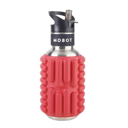 Массажер 2IN1 Roller с тепловой бутылкой для бутылки с водой 0,5 л Mobot Bottle для спортсмена