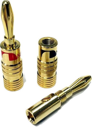 NAKAMICHI Kabel głośnikowy OFC 2x1,5mm banany 8m