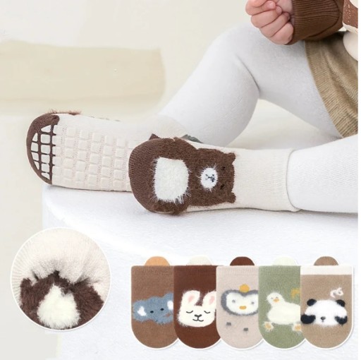Frot Foot Boundss без скольжения хлопковая анти-скольжение с ABS 98-104
