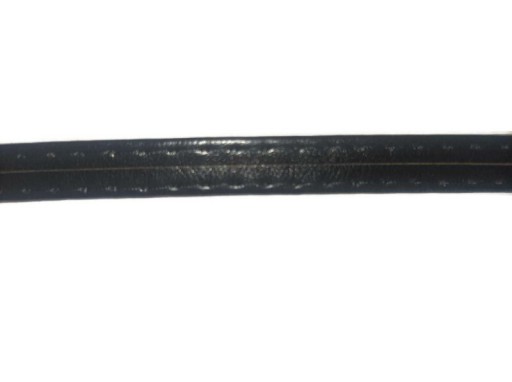 Mocne paski wzmacniane SZYTE CZARNY MAT SZER 10 mm