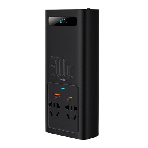 АВТОМОБИЛЬНЫЙ ИНВЕРТОР BASEUS 300 Вт 220 В CN/EU USB