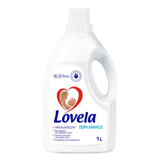 Lovela Odplamiacz Prania dla Dzieci ZESTAW: 4 x 1L