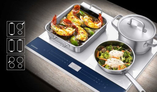 Индукционная варочная панель Samsung Bespoke NZ64B5067YJ