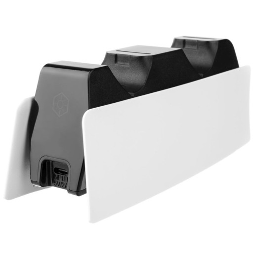Stacja do ładowania Fixed do PlayStation 5, PS5, ładowarka na dwa pady LED