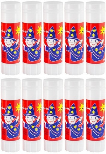 10 шт. Клей-карандаш MAGIC БЕЗОПАСНЫЙ для детей 20 г.