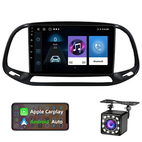 РАДИО GPS НАВИГАЦИЯ FIAT DOBLO 2015-2019 ANDROID