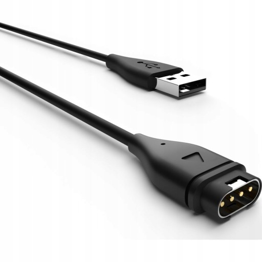 Фиксированный USB-кабель длиной 1 м для зарядки Garmin Epix 2 Venu 3 2S 2 Vivoactive