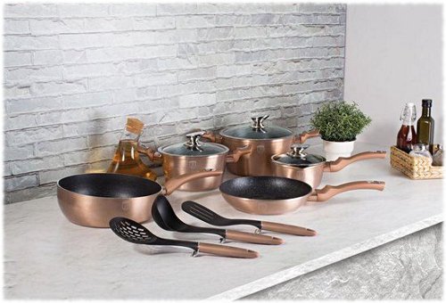 ГОРШКИ 11 ЭЛЕМЕНТОВ BERLINGER HAUS ROSEGOLD BH-6160