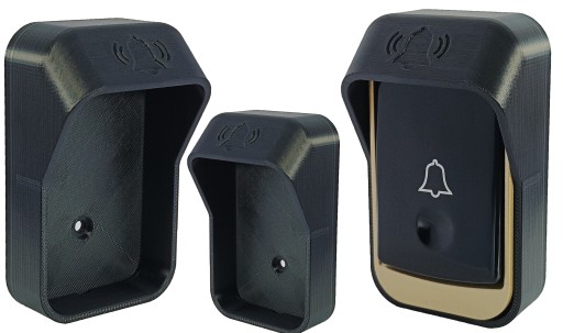 Obudowa daszek osłona dzwonka bezprzewodowego z ABS - DOORBELL Q192