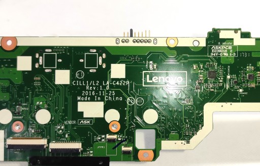 Płyta główna LA-C422P LENOVO ThinkPad L570 i5-7200U uszkodzona
