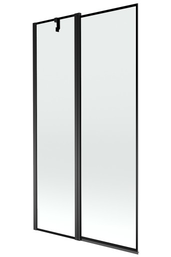 MEXEN FLIP ширма для ванны 1-S 100 CM ЧЕРНАЯ