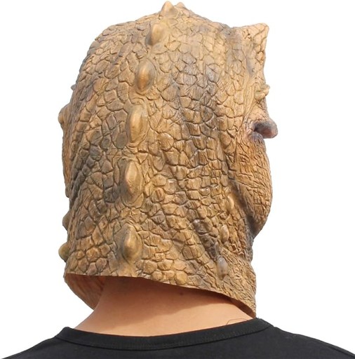 DUŻA MASKA GŁOWA DINOZAURA NA HALLOWEEN REALISTYCZNA LATEKS STRÓJ KOSTIUM