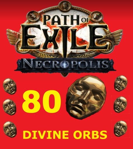 PATH OF EXILE POE NECROPOLIS 80 ШТ. БОЖЕСТВЕННЫЕ СФЕРЫ СФЕРЫ ORBY НОВАЯ ЛИГА POE