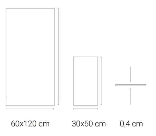 БЕЛЫЙ МРАМОР Матовый БОЛЬШИЕ ПАНЕЛИ Calacatta Snow 120x60