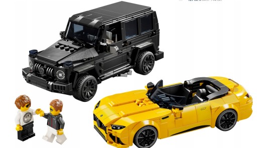 LEGO BLOCKS CAR MERCEDES AMG 63 НАБОР БЛОКОВ LEGO RACING CAR 808 EL.