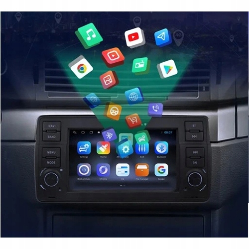 РАДИОНАВИГАЦИЯ BMW 3 E46 ANDROID 10 BT WiFi GPS