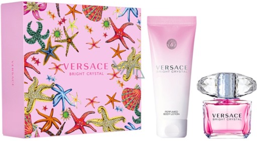 Туалетная вода Versace Bright Crystal 30 мл + лосьон для тела 50 мл, в подарок