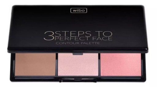 Палетка для контуринга лица Wibo 3 Steps Face