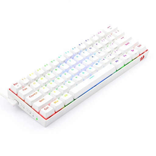 Клавиатура Redragon Dragonic Pro K530W белая