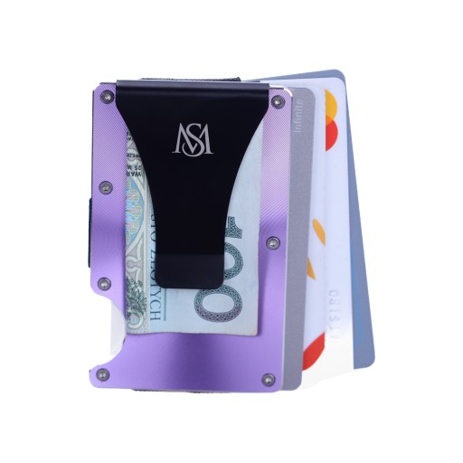 Алюминиевый тонкий держатель для карт RFID-кошелька