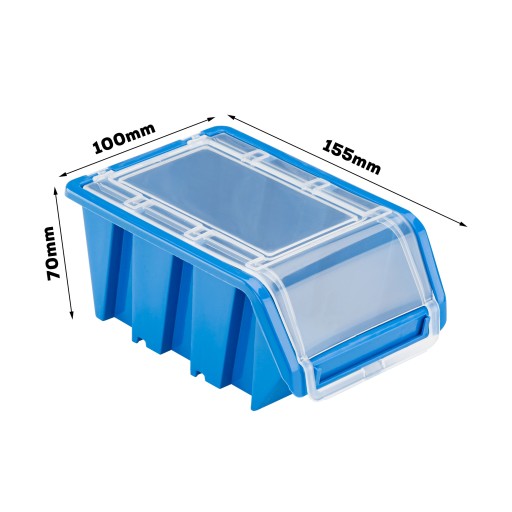 50 x контейнер с обложкой Cuvette 100x150x70