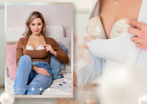 Молокоотсос NENO Perla Twin, белый, двусторонний